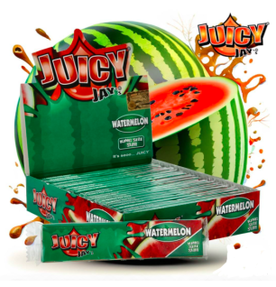 FEUILLE À ROULER PARFUMÉE « JUICY JAY’S » SLIM - Pastèque