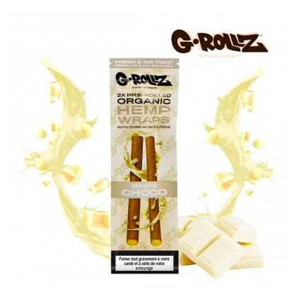 BLUNT CHANVRE PRÉ ROULÉ G ROLLZ - CHOCOLAT BLANC