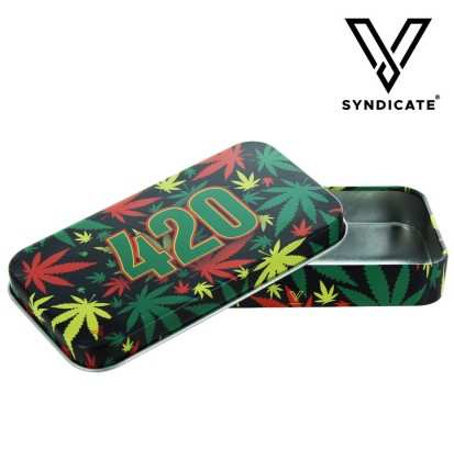 BOITE MÉTAL "420 RASTA"