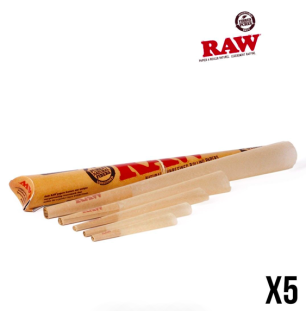 5 CÔNES "RAW" AVEC FILTRE
