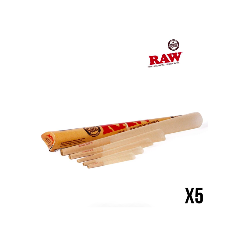 5 CÔNES "RAW" AVEC FILTRE 5 CÔNES "RAW" AVEC FILTRE
