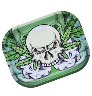 PLATEAU SKULL LEAF (Petit Modèle)