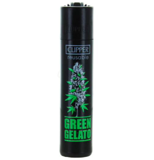 BRIQUET CLIPPER - GREEN GELATO BLACK
