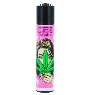 BRIQUET CLIPPER - GIRL LEAF